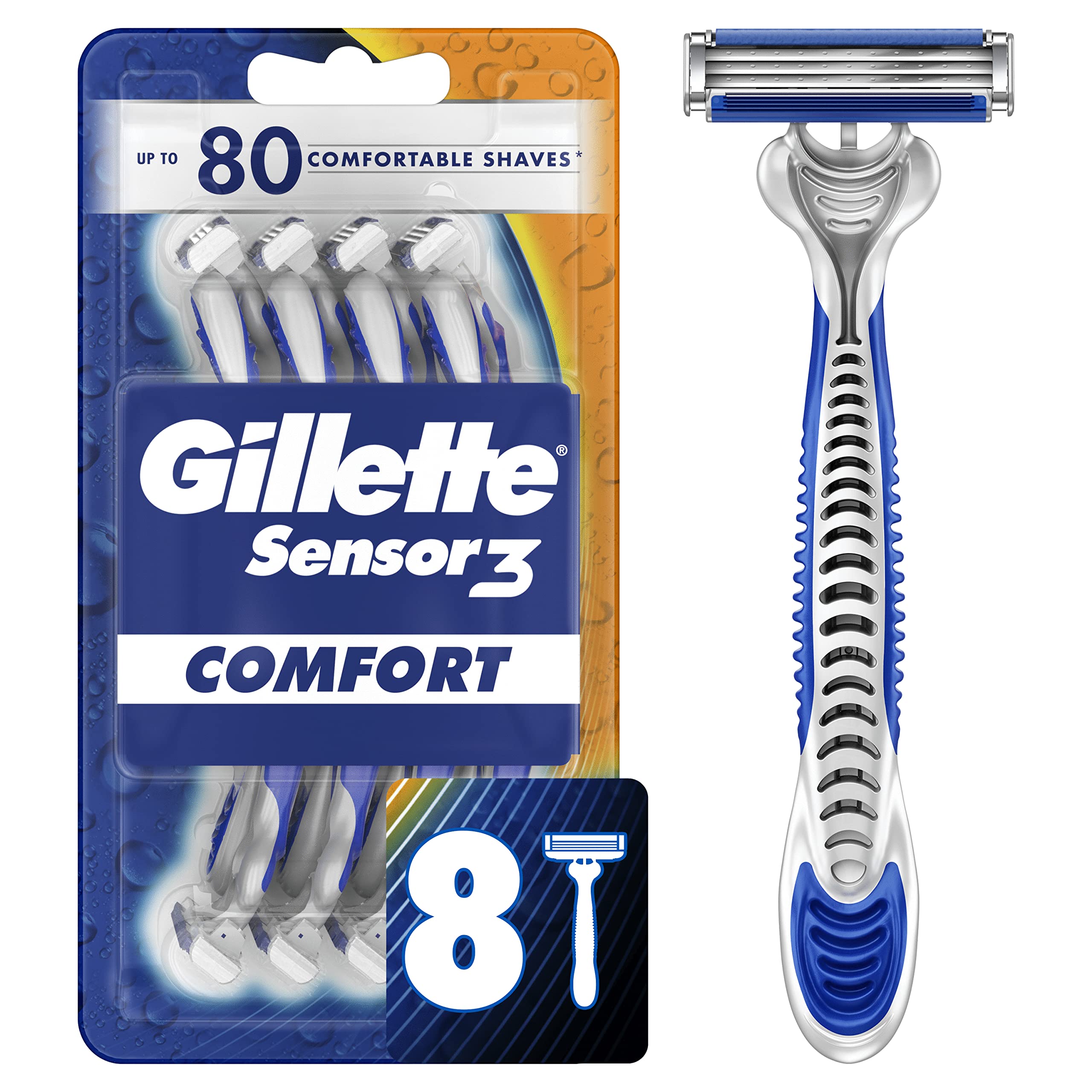 Buy Gillette Sensor Excel 2 Blade Shaving Razor Blades 10 Pieces Cheaply Coop Ch