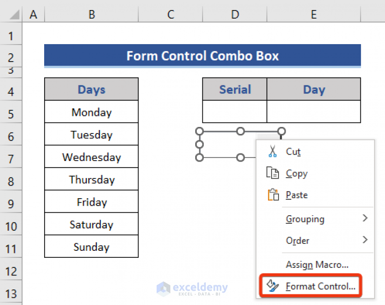 Combo Box In Excel Examples How To Create Combo Box In Excel