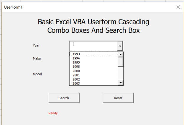 Combo Box Vba Excel C Ch S D Ng V T I U Ho Vi Magento Com