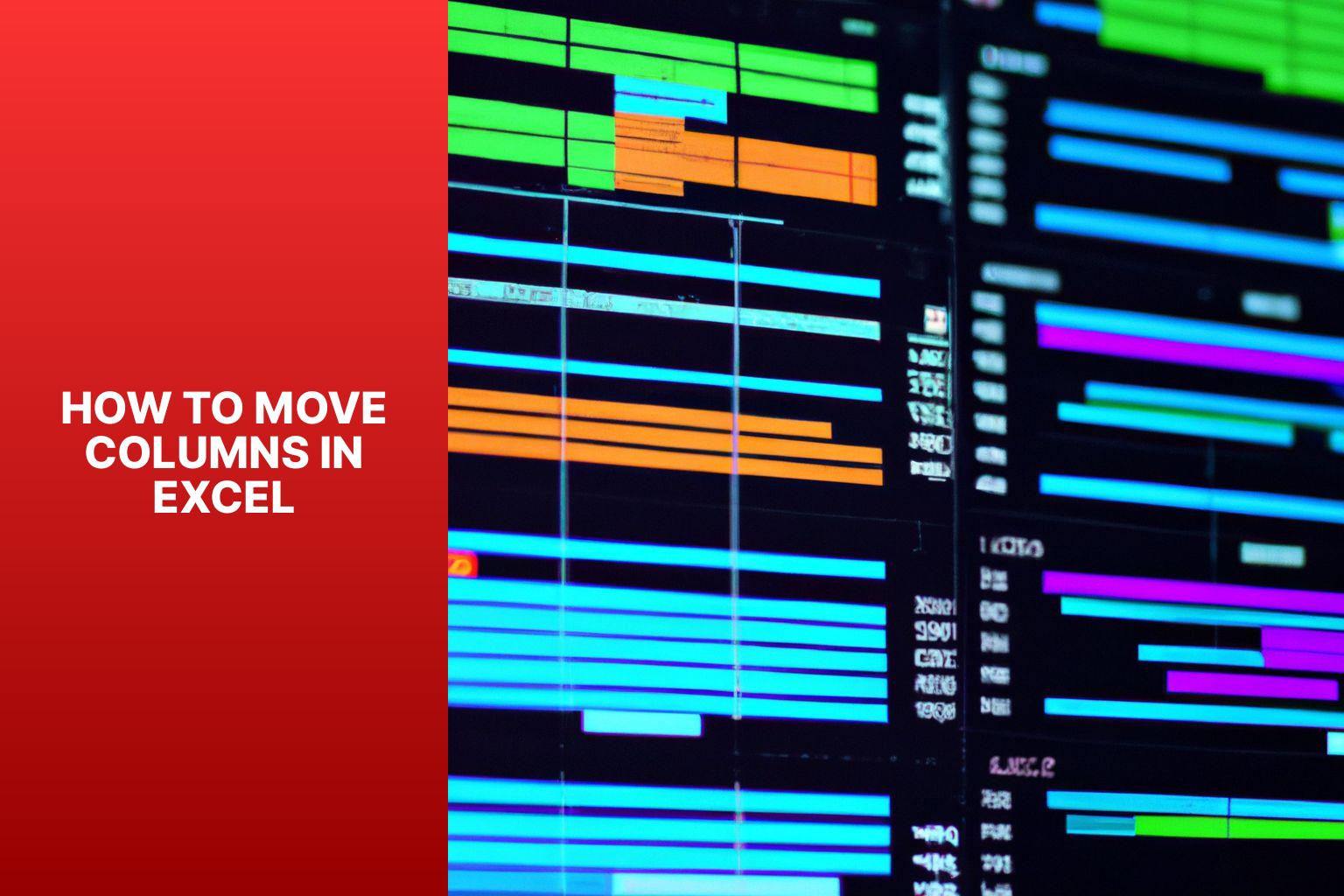 Efficiently Move Columns In Excel Easy Guide For Effective Data Organization