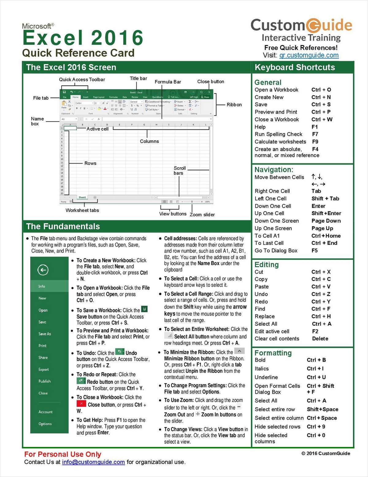 Excel Quick Tips