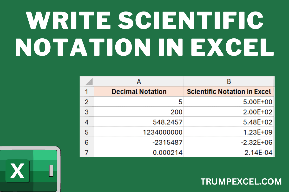 Excel Scientific Notation Without E 7 Quick Tricks Exceldemy