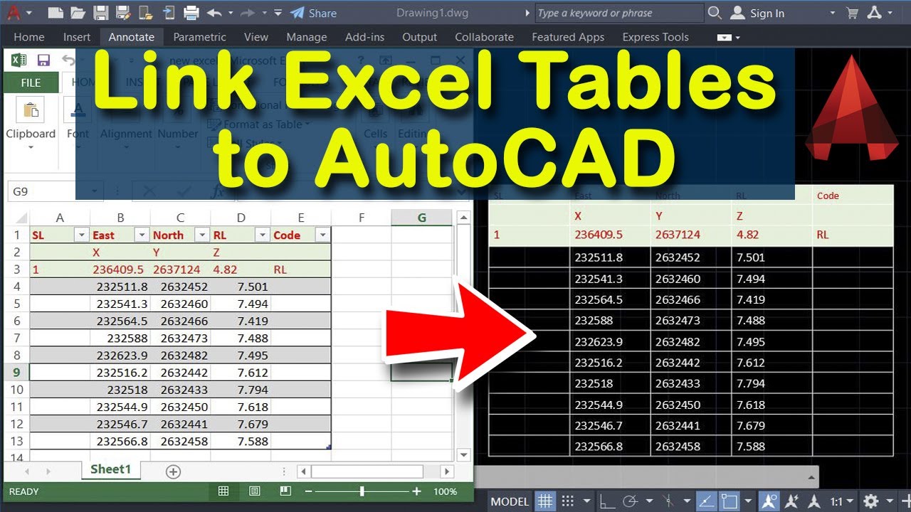 5 Ways to Fix Excel Tables Locking Up AutoCAD