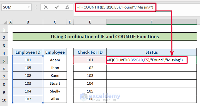 Find Missing Values Excel Amp Google Sheets Automate Excel