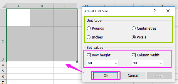 How To Adjust Cell Size In Excel Images And Photos Finder