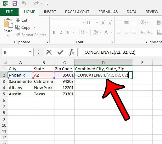 Merge Three Columns in Excel Easily