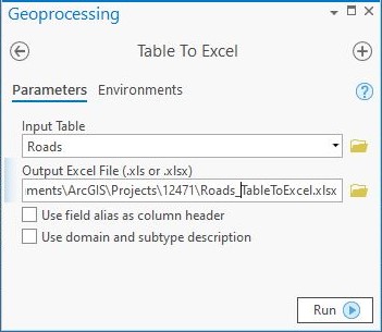 5 Simple Steps to Export ArcGIS Tables to Excel