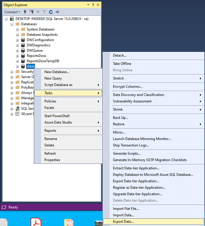 How To Export Sql Query Results To Excel Format Dsnotebook