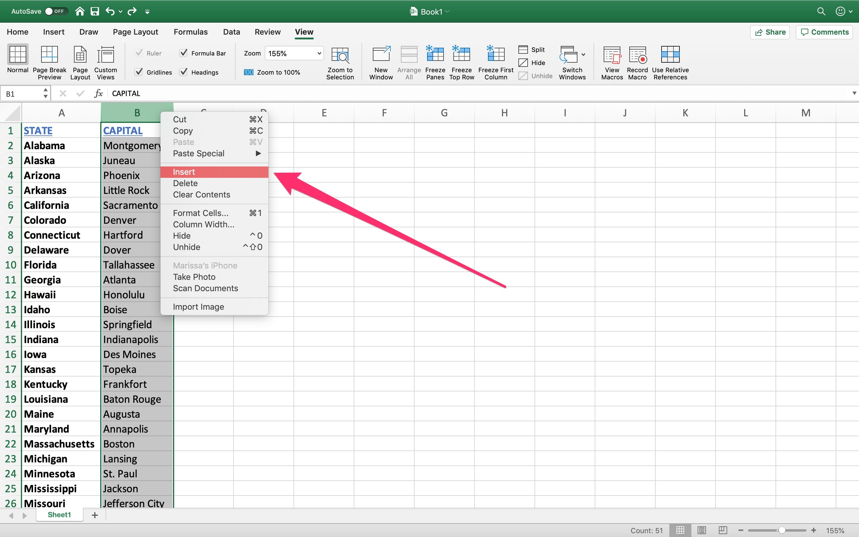 How To Find Column A In Excel Printable Templates Free