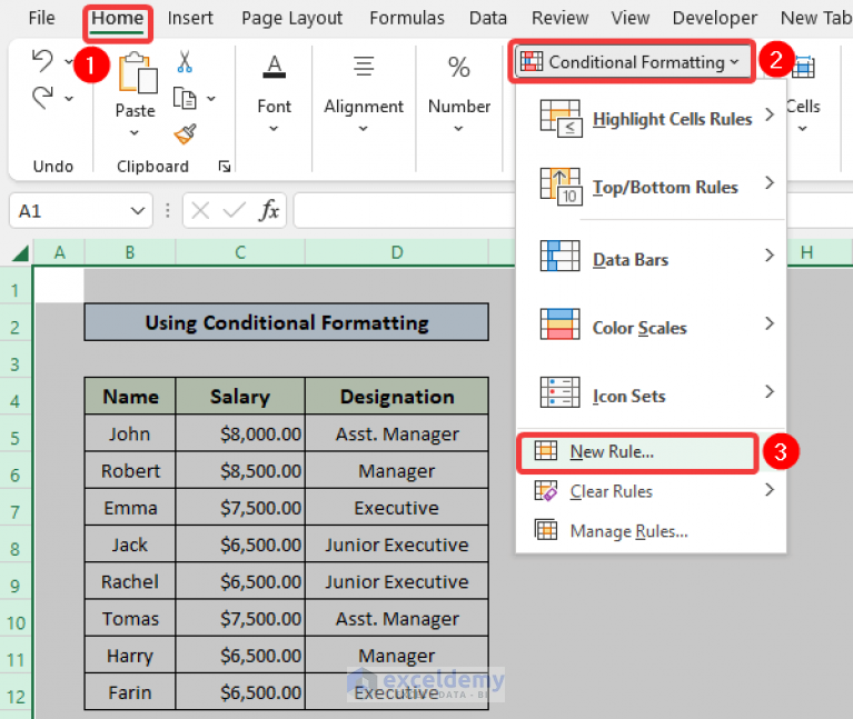 5 Easy Ways to Gray Out Cells in Excel