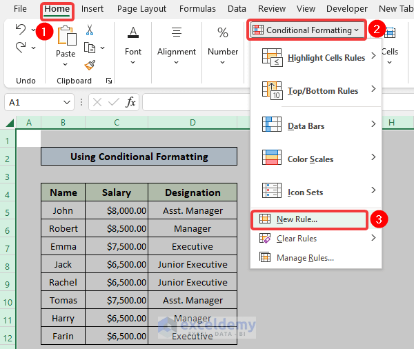 5 Easy Ways to Grey Out Cells in Excel