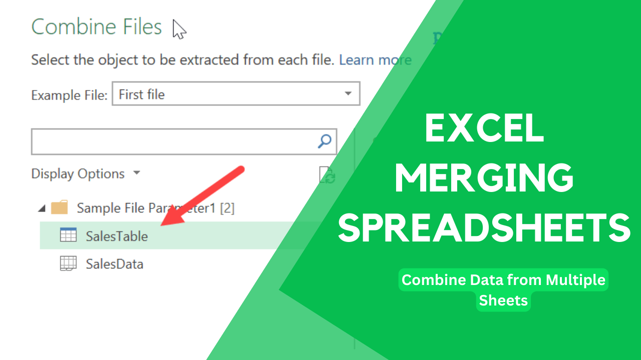 How To Merge Sheets In Excel Javatpoint