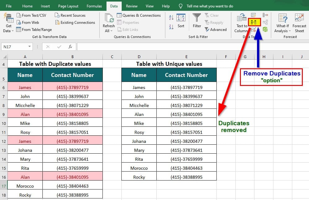 Easily Remove Duplicates in Excel and Keep One Copy