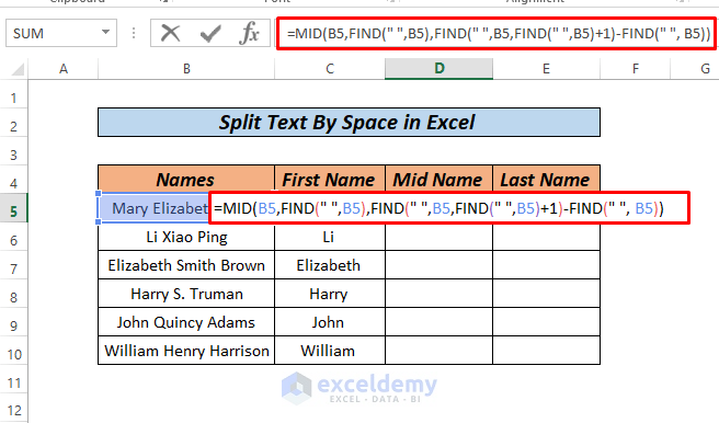 How To Split Text With Multiple Delimiters With Excel Textsplit Shorts