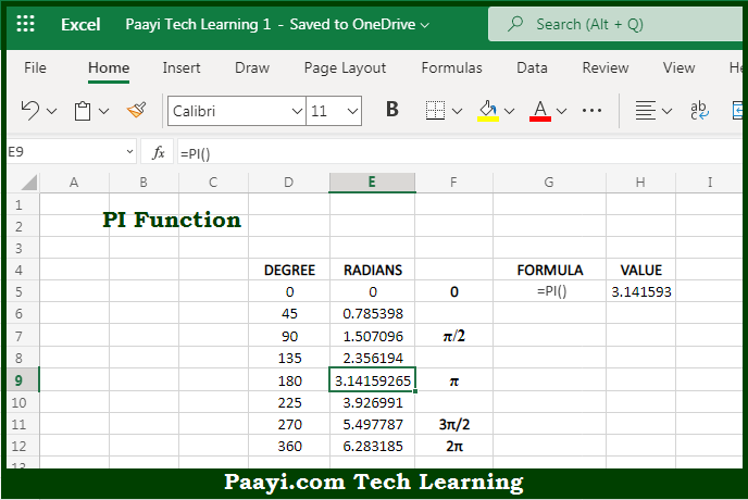 Mastering Pi Functions in Excel: A Quick Guide