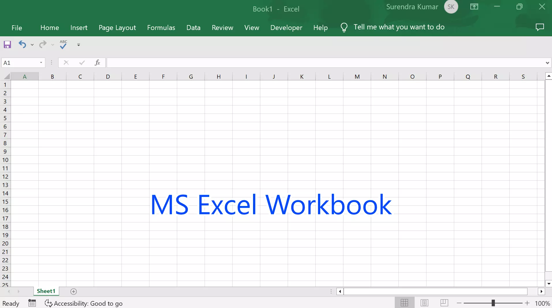 Ms Excel Reading An Excel File