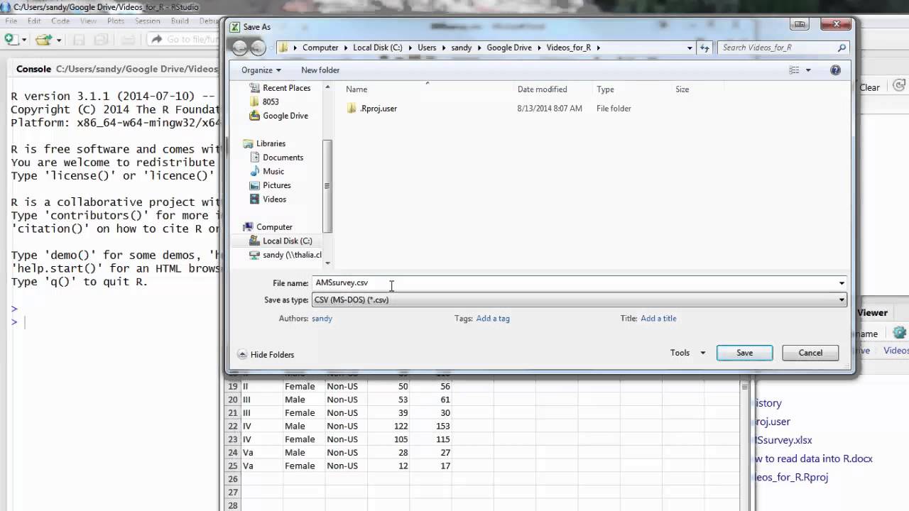 R Excel Tutorial How To Read And Write Xlsx Files In R