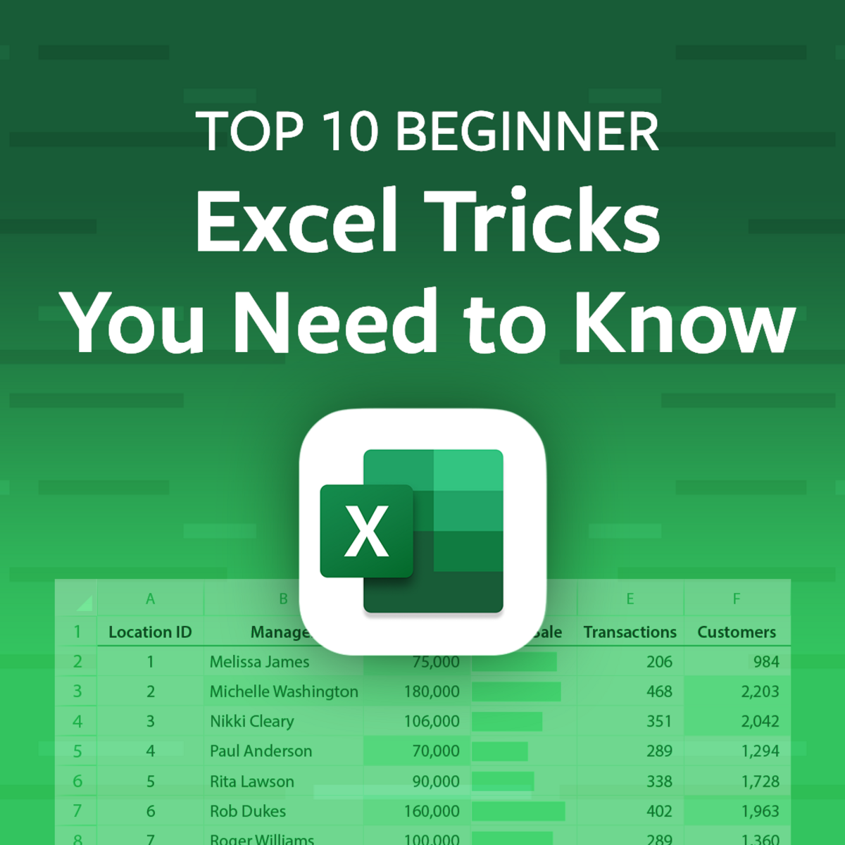 Top 10 Beginner Excel Tricks You Need To Know Youtube